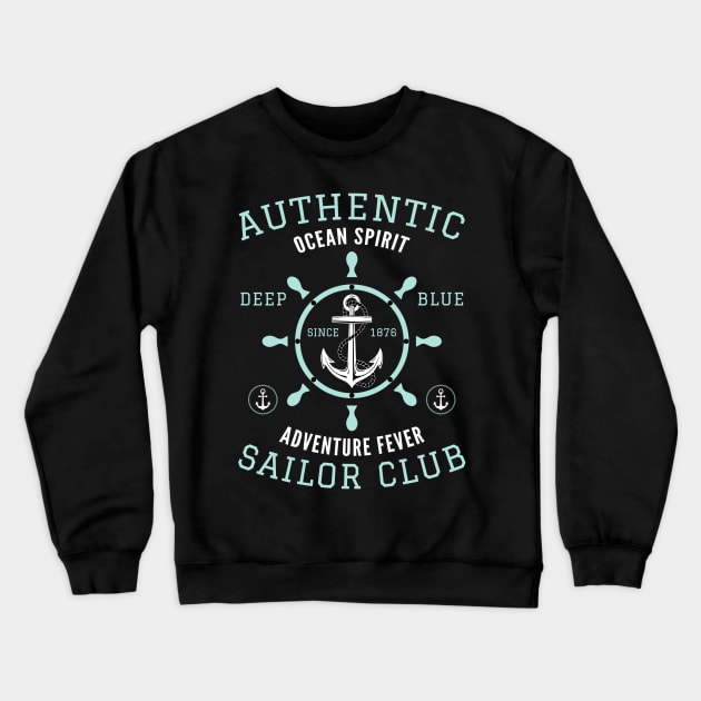 Authentic Ocean Spirit Crewneck Sweatshirt by Kams_store